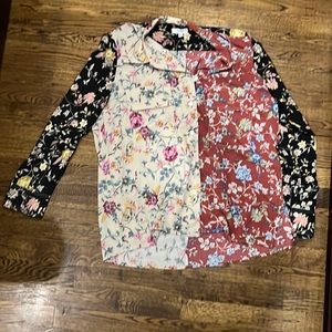 Anthropologie Fate Floral top - Large